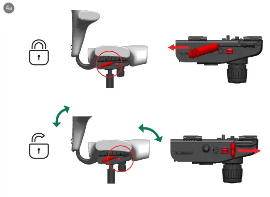 Verrouillage du mécanisme de mouvement de la HÅG Capisco pour une position d’assise fixe Verrouillage du mécanisme de mouvement de la HÅG Capisco pour une position d’assise fixe