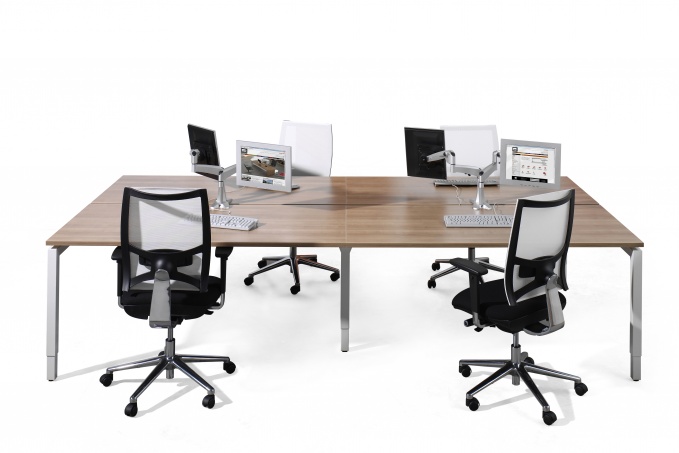 Arca benchopstelling (voor 2, 4 of 6 personen)