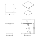 Bento® laptoptafel verstelbaar