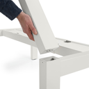 Flex 3+ bench zit-sta tafel voor 2 personen