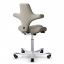 HÅG Capisco 8106 zadelstoel grijs frame — achteraanzicht