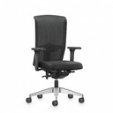 Se7en Premium Celeste LX282 - zwarte uitvoering stof Lucia vooraanzicht