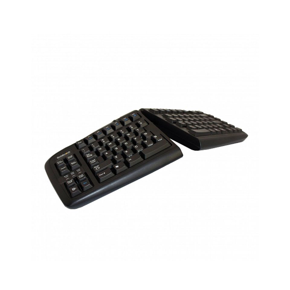 Goldtouch Ajustable V2 Clavier Noir Divisé