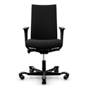 HAG Creed 6006 Noir Tissu Xtreme EXR009 Havana avec accoudoirs 3D Promo