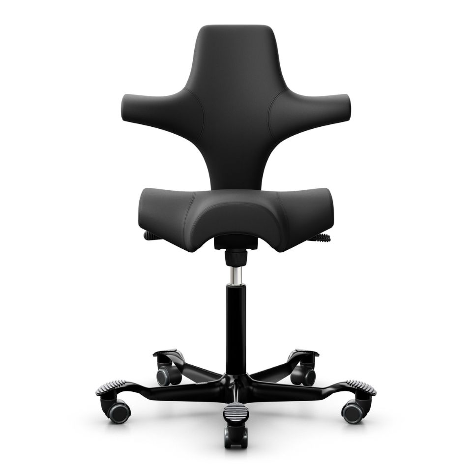 HAG Capisco 8106 Schwarz Paloma Leder 