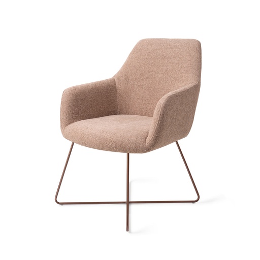 Hiroo stoel – cross frame metaal