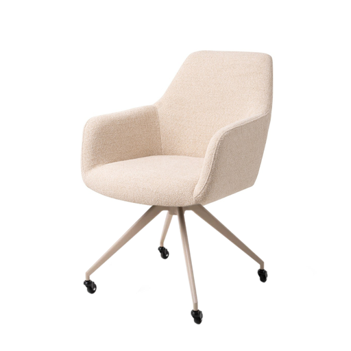 Hiroo chair – 4-leg with castors (glide)