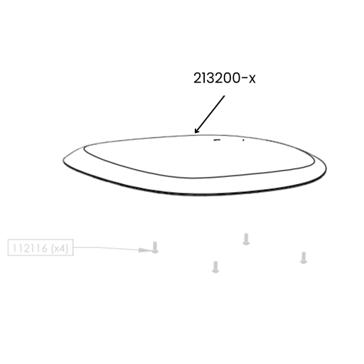 HAG Tion Kunststoff-Sitzschale Art.-Nr. 213200-x