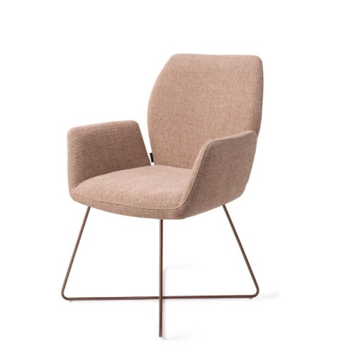 Misaki chair – metal cross frame